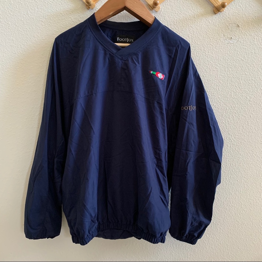 Footjoy tabasco branded golf windbreaker weird L